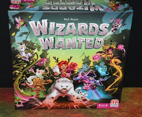 Wizards wanted board game - wanted,