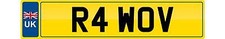 RAW Private number plate R4