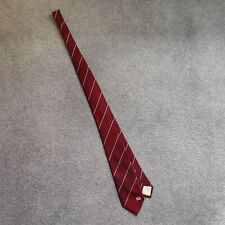 Mens TSSA Transport/Railway Union Tie 56" Burgundy Red by Senator Retro 1990s