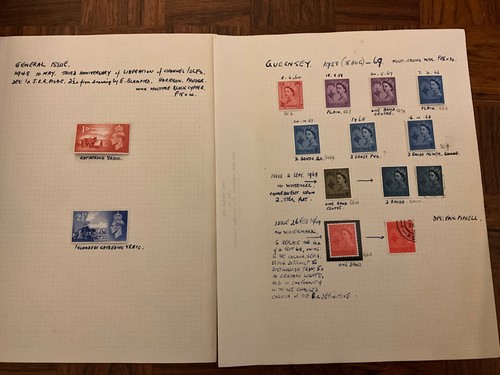 Fine collection guernsey - fine, of