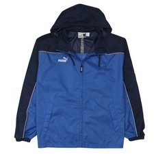Puma Men's Blue Hooded