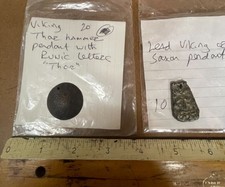 Viking/ Saxon pendants with