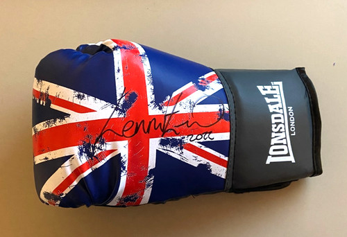 Lennox lewis signed boxing - lennox,