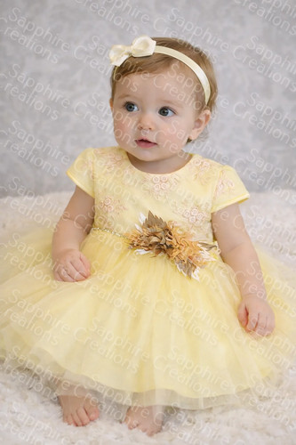 Yellow lemon petticoat - yellow, baby