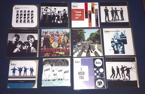 Beatles greeting cards bundle - beatles,