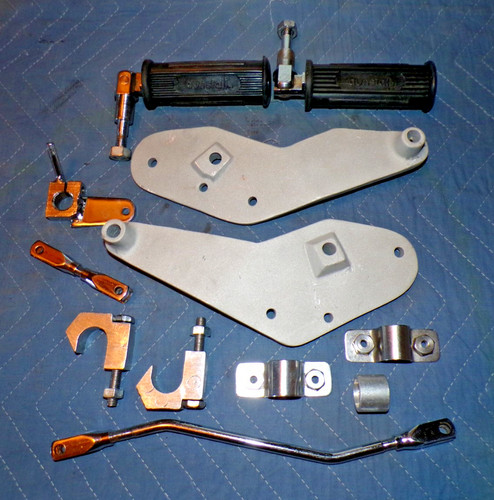 Kawasaki 500 dunstall rear - 500,