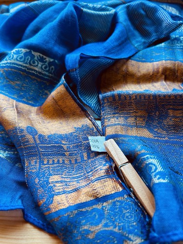 100 silk scarf - 100%,