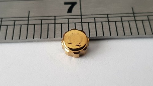 Omega yellow gold plated watch - gold,