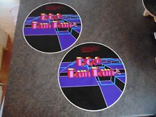  MR DO's DO ! RUN RUN ORIGINAL ARCADE MACHINE SIDE ARTWORK NEW OLD STOCK 1984