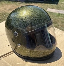 1977 MPA ITALY  HELMET METALFLAKE FULLFACE  MOTORBIKE CHOPPER LAMBRETTA  VESPA