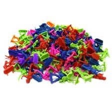 100pcs Mini Plastic Military