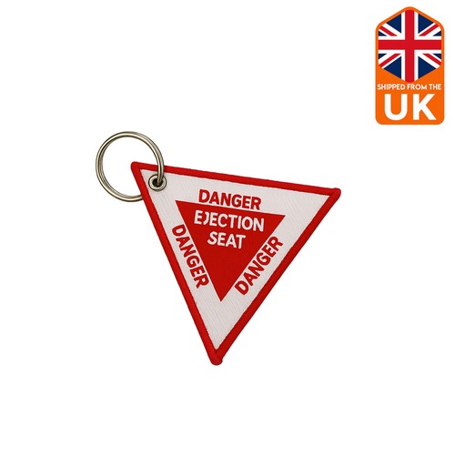 Danger ejection seat keyring - ejection,