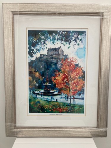 Mounted framed print - &,