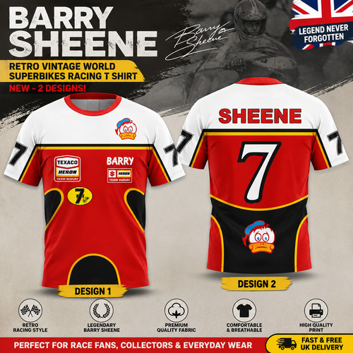 Barry sheene retro vintage - barry,