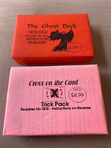 Unopened ghost deck and - ghost,
