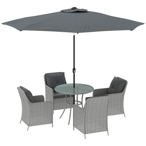 Seater round rattan - round, dining