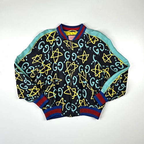 Gucci ghost multicolour satin - ghost,