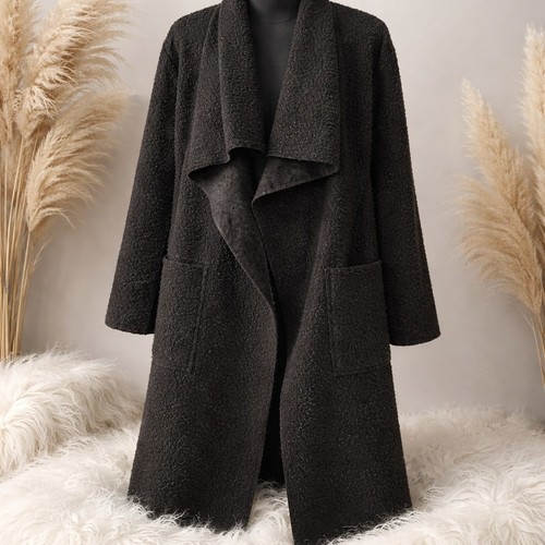 Grey faux fur - faux, coat