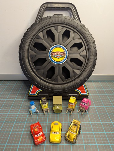Pixar plastic car carry case - car,