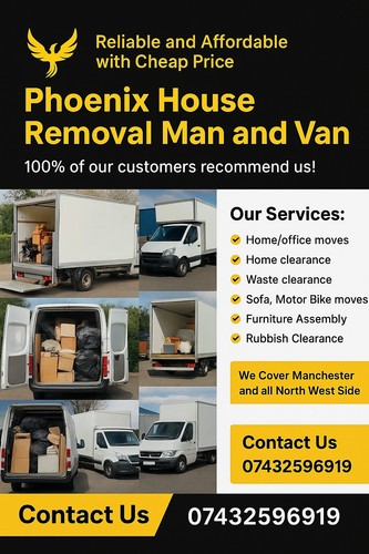 Man and van - and,