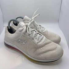 Sketchers Sketch-air Air Cooled Memory Foam Trainers White Women’s Size Uk 7