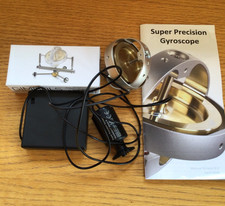 Gyroscope & Gimbals Kit Super Precision Model by Bright Fusion U.K. Manufacture