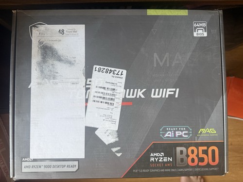 Msi mag b850 tomahawk - msi,