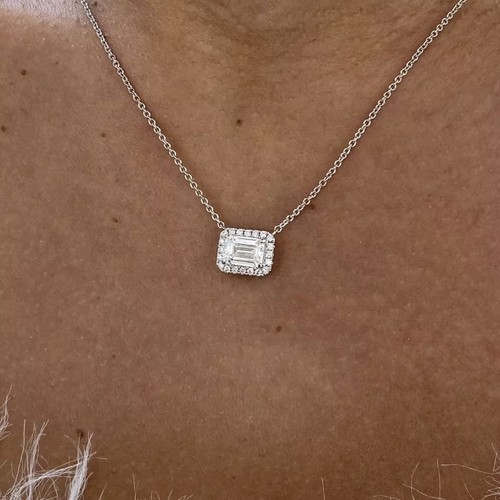 2ct emerald cut - 1.2ct, lab