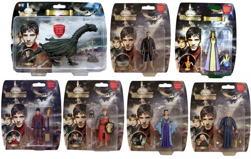 Merlin action figures set - action, of