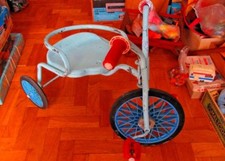 UNIQUE VINTAGE GREEK CHILD'S TRICYCLE BICYCLE FROM 60s 