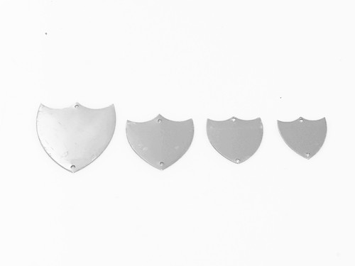 Trophy side shield - side, metal