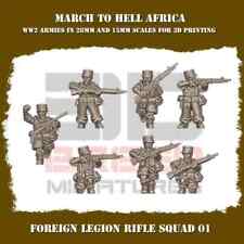 15mm WW2 French Foreign Legion Troops  'Pick Your Own' 25 Figure Pack FOW