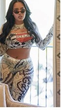 Sexy Sheer Two Piece Outfit