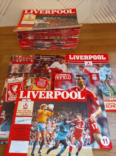 Programmes x39 liverpool - -,