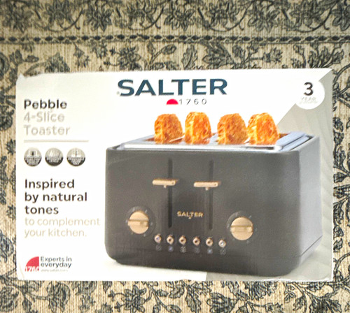 Salter pebble slice - salter, 4-slice