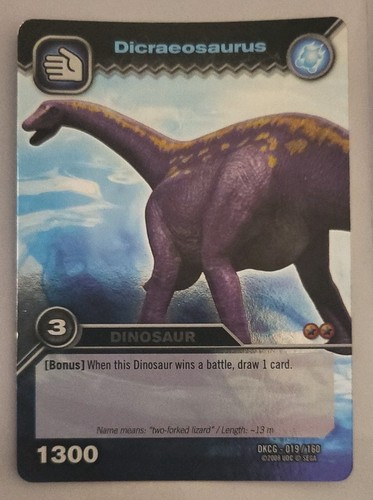 Dkcg 019 160 dicraeosaurus - dkcg, 019/160