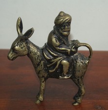 Vintage Brass Figurine Man