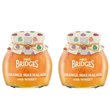 Orange Marmalade with Whisky Mrs Bridges 340g x 2 by Great British Trading
