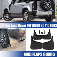FOR 2020-2024 LAND ROVER DEFENDER MUD FLAPS GUARD 90 110 L663 WITH UNION JACKS