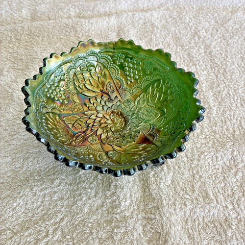 Carnival glass iridescent - glass,
