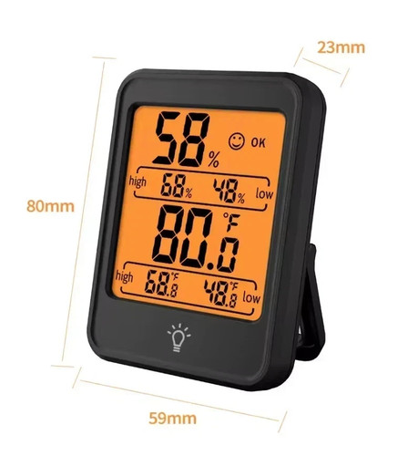 Max min room thermometer - max,