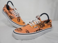 VANS Off the Wall Unisex Era Logo Tangerine  RARE Uk Size 6
