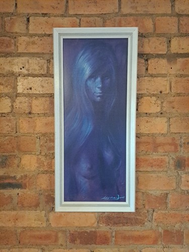Vintage framed print juliette - framed,