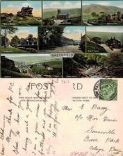 Vintage Postcard - Greenfield
