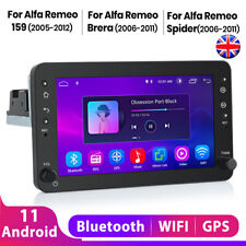 For Alfa Romeo 159 Spider Brera 7" Android 12 Car Radio GPS SAT NAV WIFI Carplay