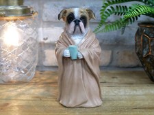 Cute Bedtime Bulldog Ornament
