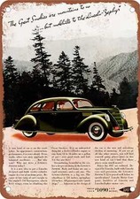 METAL SIGN - 1937 Lincoln