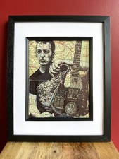 Joe Strummer The Clash Art