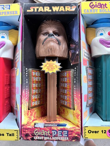Giant chewbacca pez dispenser - chewbacca,