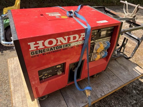 Honda ex4000s petrol generator - petrol,